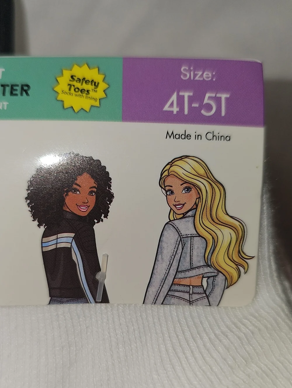 Mattel-Barbie Character Toddler Ankle Socks, 10-pack, Size 4T-5T New
